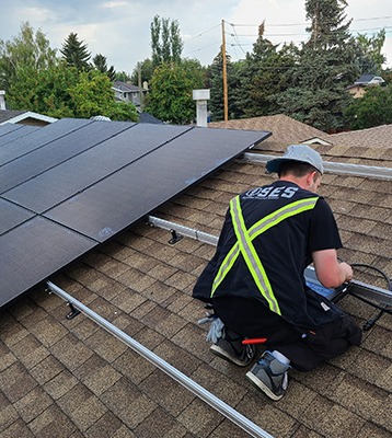 Solar Install | Skywalker Electrical Systems | Residential & Commercial Electrician | Calgary and Surrounding Areas